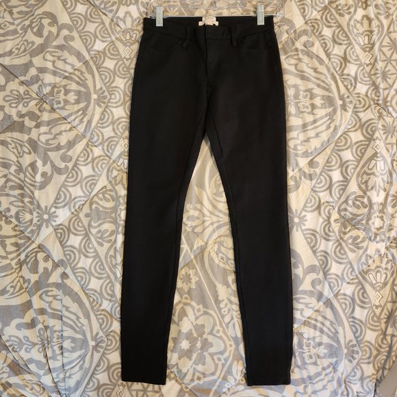 J Crew Gigi Pant, black, size 0 - Picture 3 of 7
